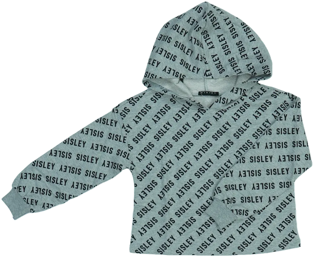 Szürke Sisley Kapucnis pulóver EU 122 / UK 7 év / US 7 év/M