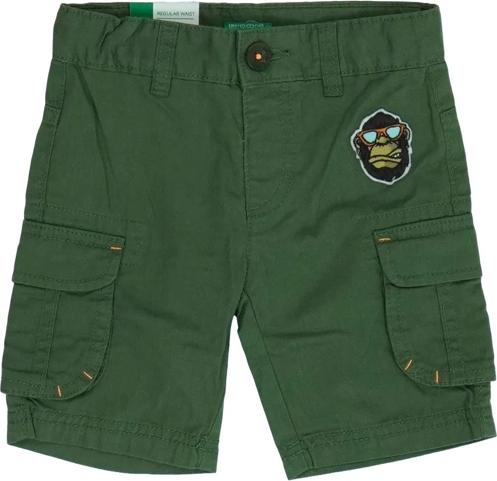 Zöld Benetton Rövidnadrág EU 80 / UK 9-12 hónap / US 12 hónap