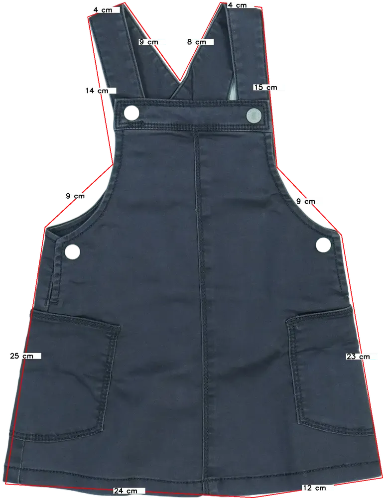 Szürke Benetton Kantáros szoknya EU 86 / UK 12-18 hónap / US 18 hónap