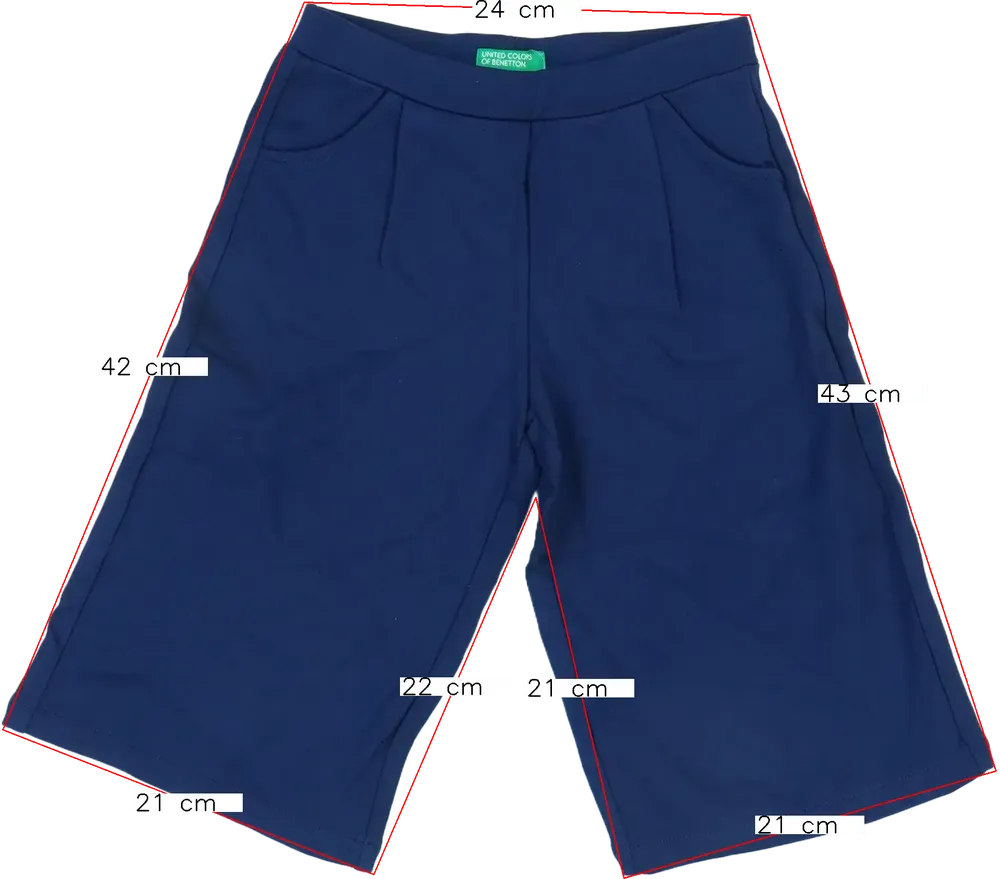 Kék Benetton Rövidnadrág EU 98 / UK 3 év / US 3T