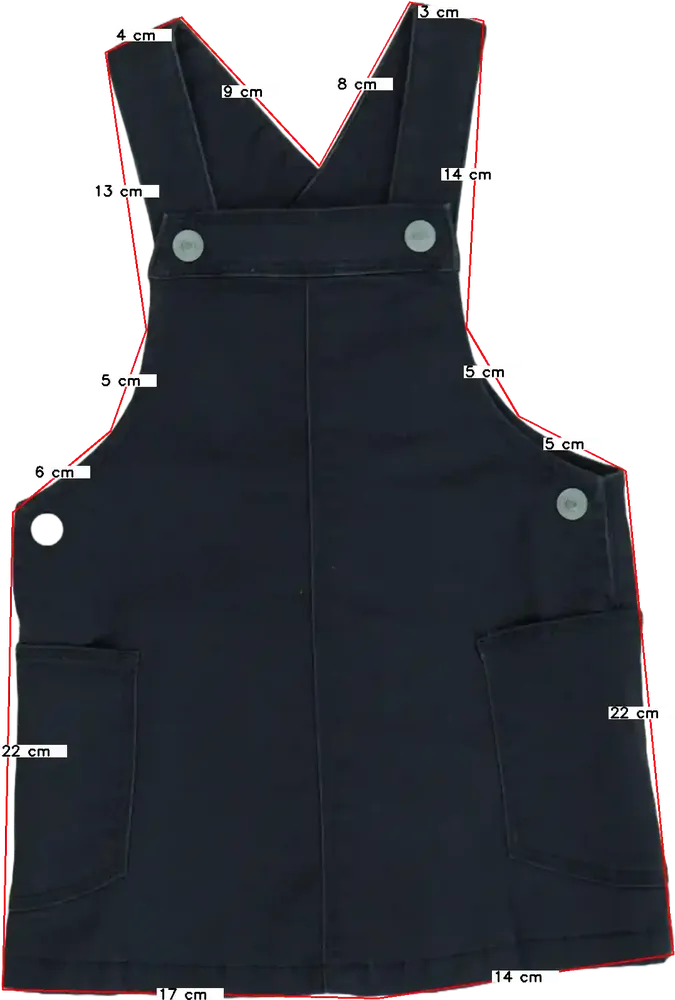 Szürke Benetton Kantáros szoknya EU 74 / UK 6-9 hónap / US 6-9 hónap