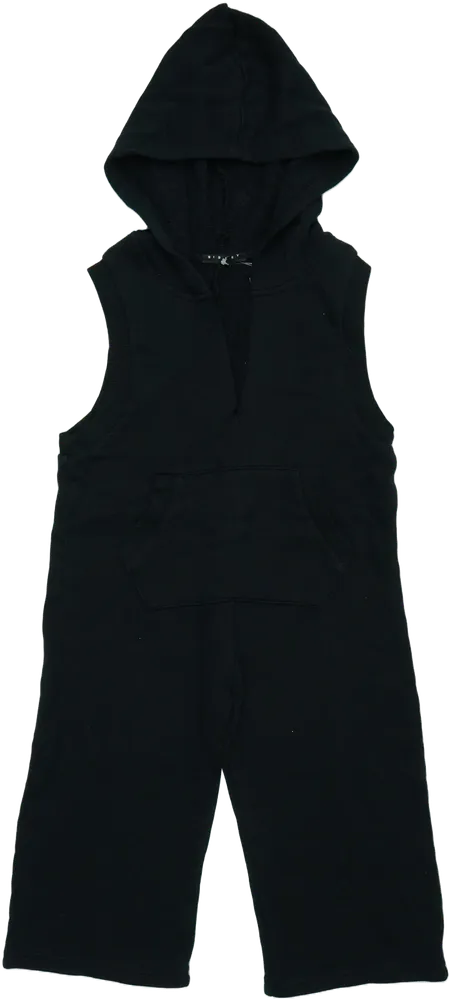 Fekete Sisley Playsuit / Jumpsuit EU 110 / UK 5 év / US 5 év/XS