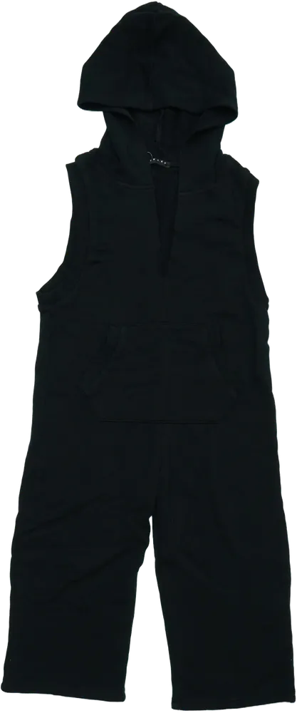 Fekete Sisley Playsuit / Jumpsuit EU 122 / UK 7 év / US 7 év/M