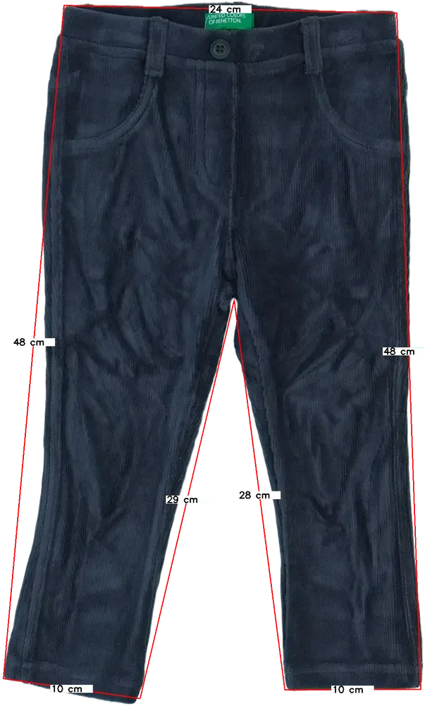 Szürke Benetton Hosszúnadrág EU 92 / UK 2 év / US 2T