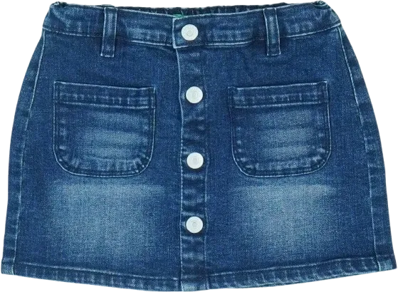 Kék Benetton Szoknya EU 92 / UK 2 év / US 2T