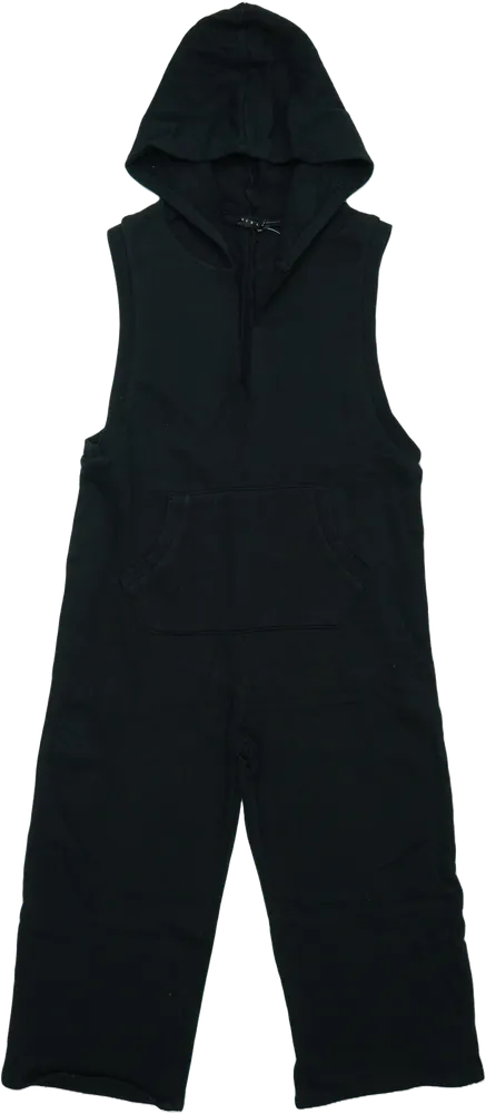 Fekete Sisley Playsuit / Jumpsuit EU 152 / UK 12 év / US 12 év/L