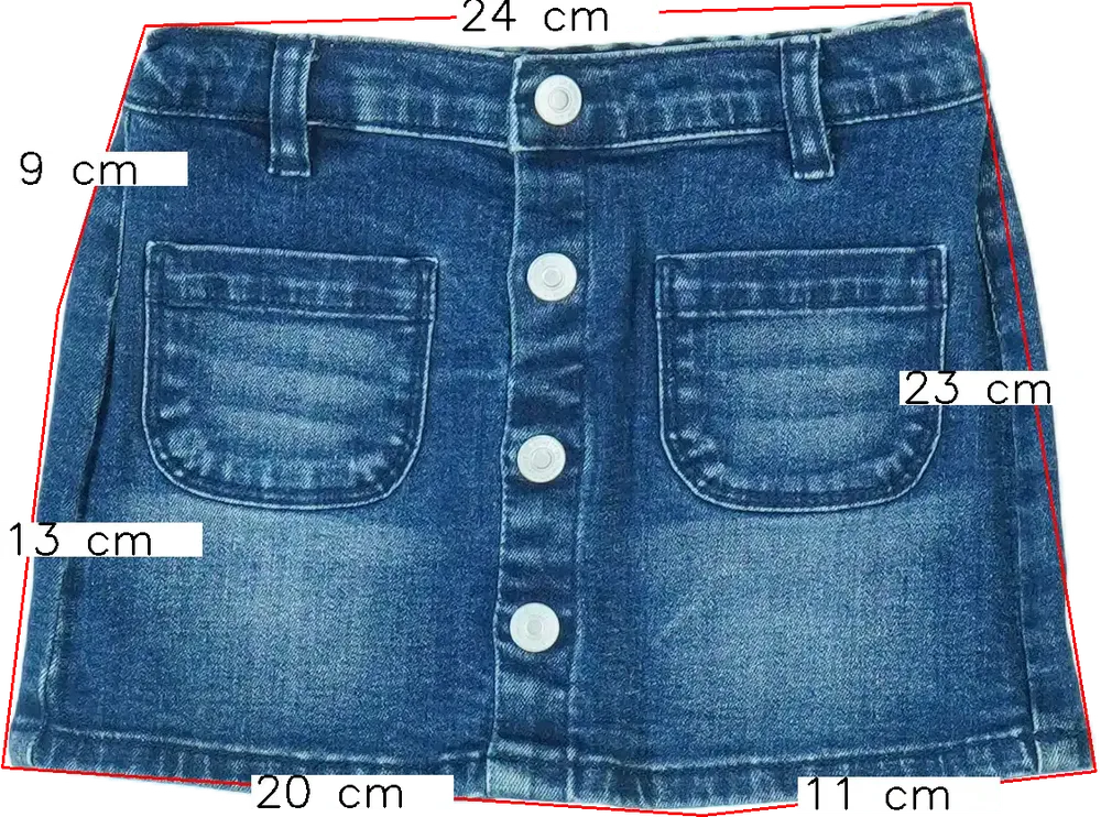 Kék Benetton Szoknya EU 80 / UK 9-12 hónap / US 12 hónap