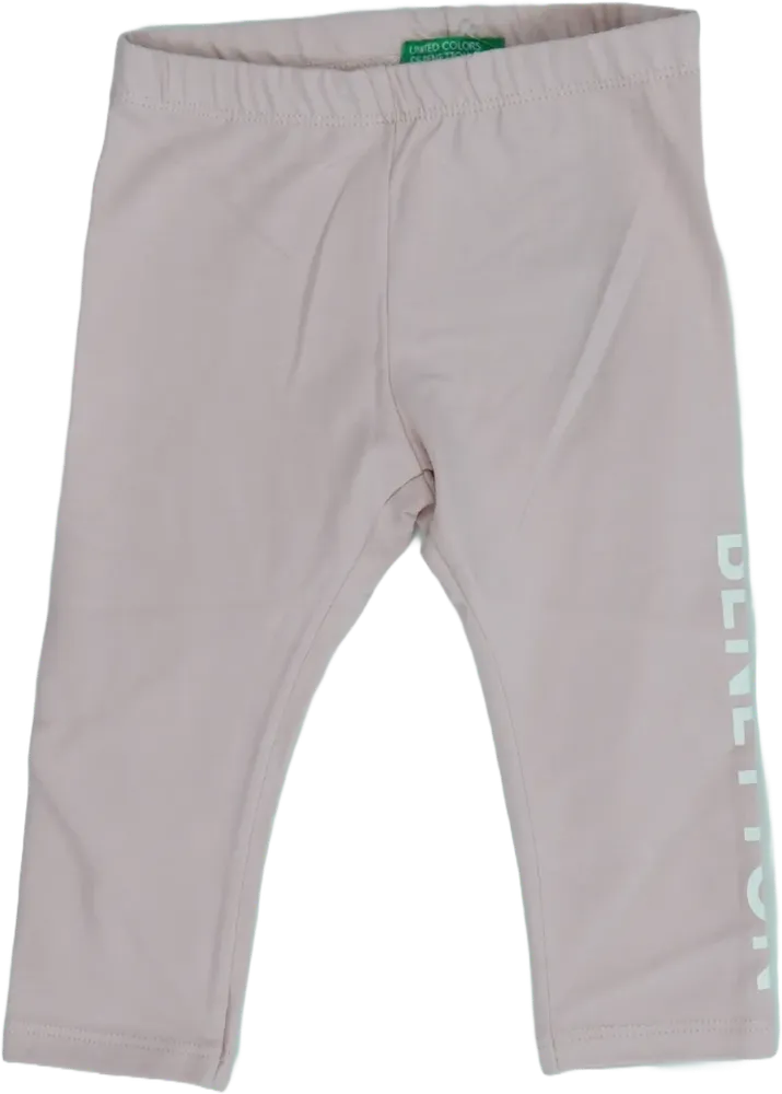 Rózsaszín Benetton Leggings EU 68 / UK 3-6 hónap / US 3-6 hónap