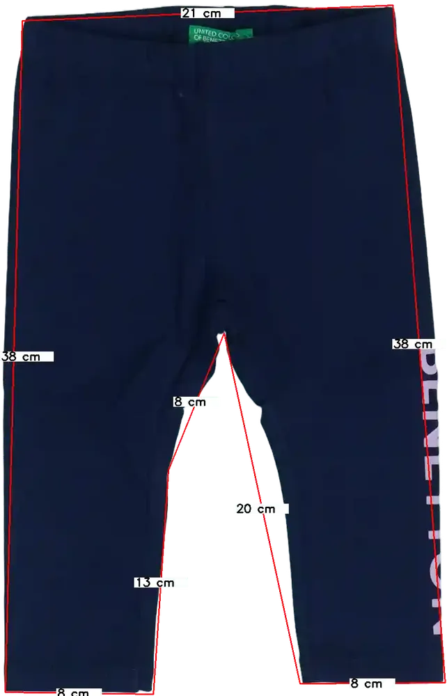 Kék Benetton Leggings EU 80 / UK 9-12 hónap / US 12 hónap