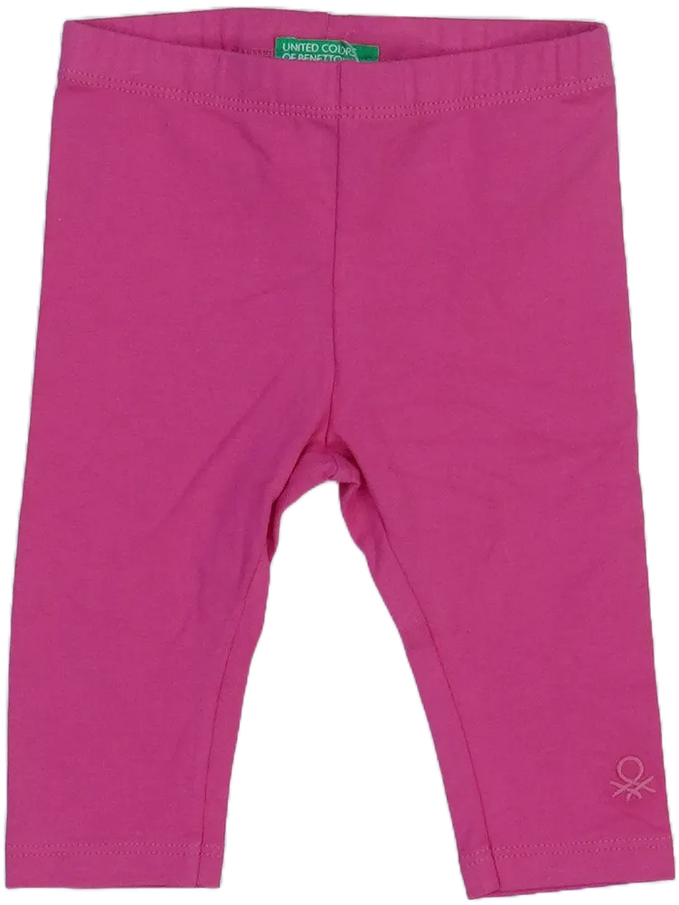 Rózsaszín Benetton Leggings EU 68 / UK 3-6 hónap / US 3-6 hónap