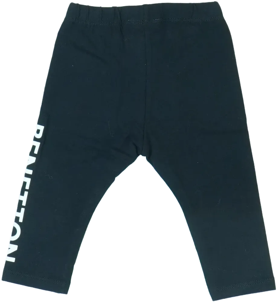 Fekete Benetton Leggings EU 74 / UK 6-9 hónap / US 6-9 hónap