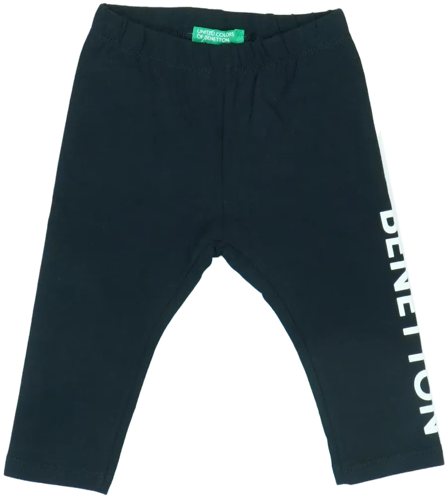 Fekete Benetton Leggings EU 74 / UK 6-9 hónap / US 6-9 hónap