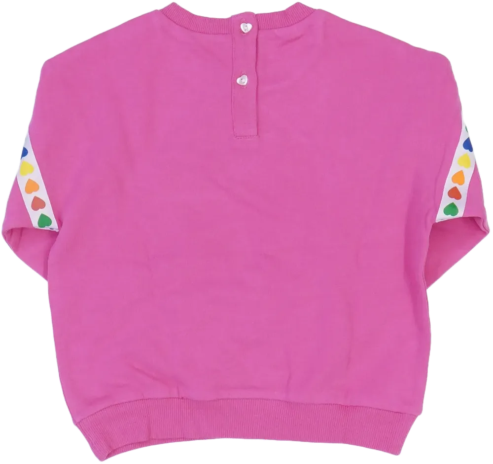 Rózsaszín Benetton Pulóver EU 92 / UK 2 év / US 2T