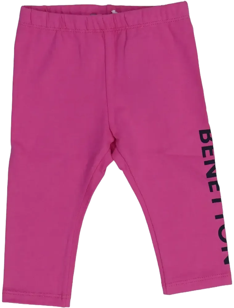 Rózsaszín Benetton Leggings EU 74 / UK 6-9 hónap / US 6-9 hónap