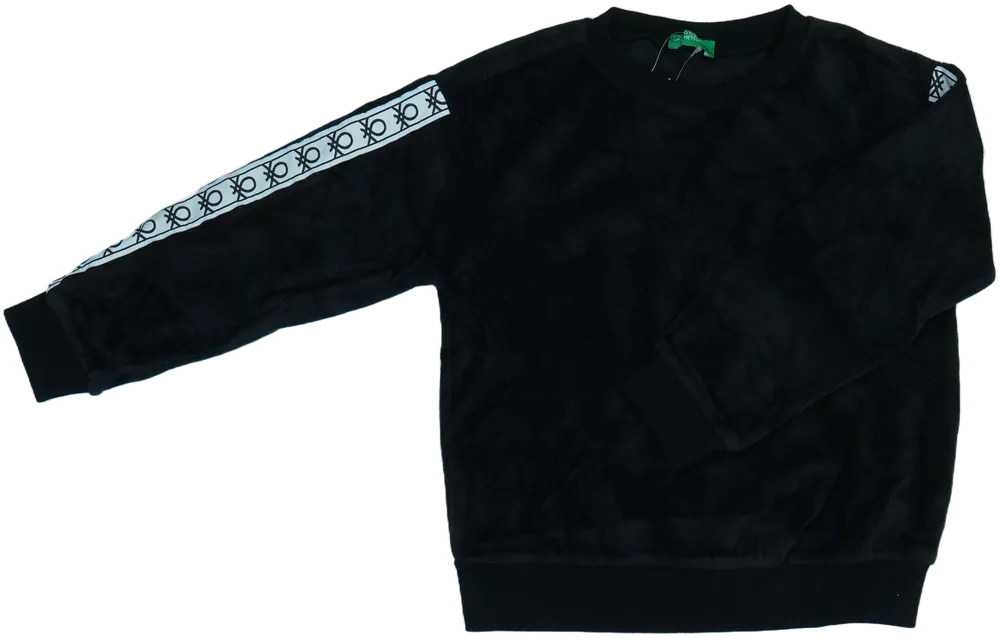 Lila Benetton Pulóver EU 110 / UK 5 év / US 5 év/XS