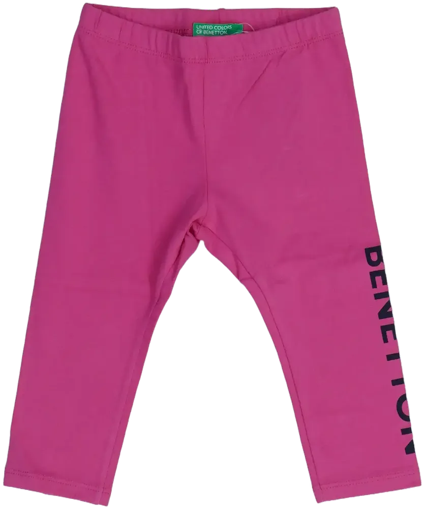 Rózsaszín Benetton Leggings EU 80 / UK 9-12 hónap / US 12 hónap