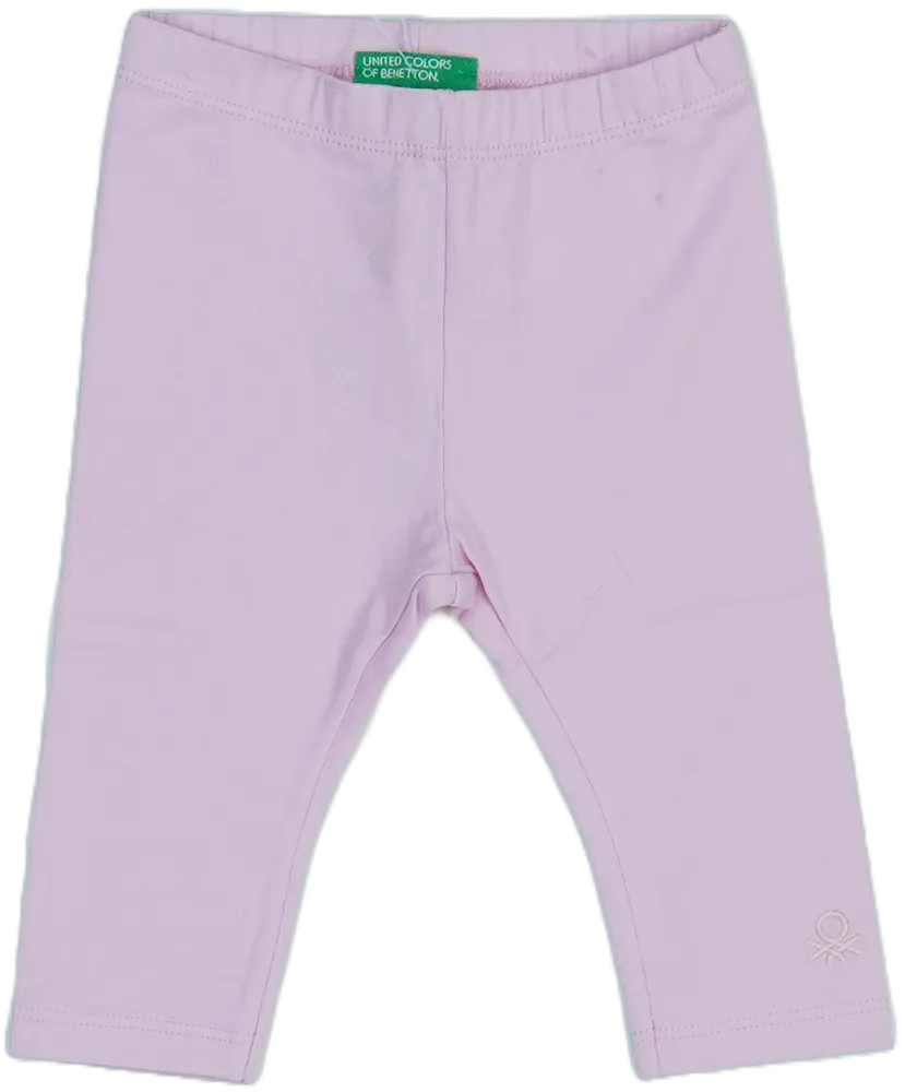 Rózsaszín Benetton Leggings EU 68 / UK 3-6 hónap / US 3-6 hónap
