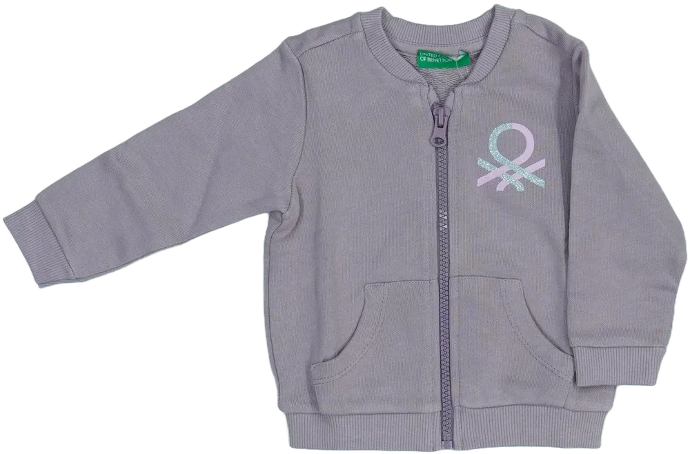 Rózsaszín Benetton Pulóver EU 74 / UK 6-9 hónap / US 6-9 hónap