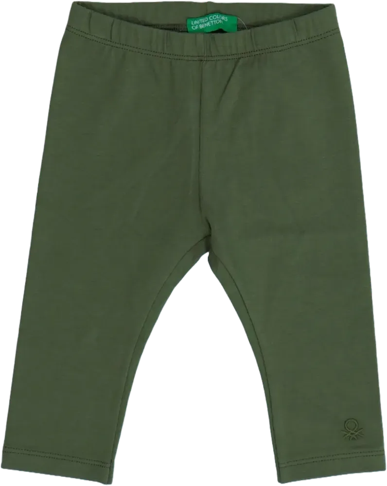 Zöld Benetton Leggings EU 62 / UK 0-3 hónap / US 0-3 hónap