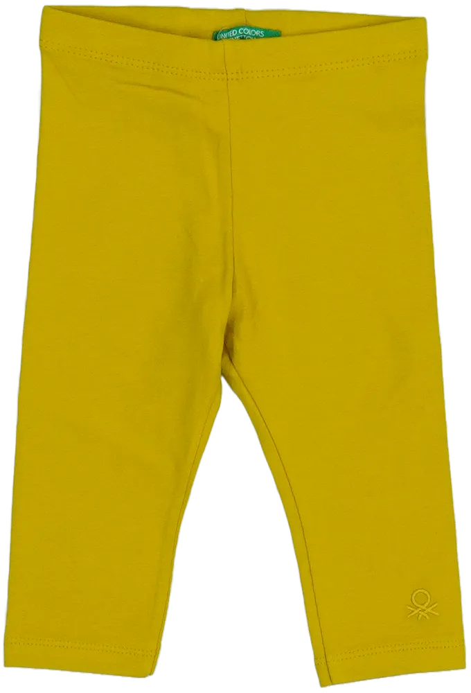 Sárga Benetton Leggings EU 74 / UK 6-9 hónap / US 6-9 hónap