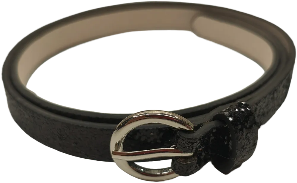 Fekete Benetton Öv EU 164 / UK 14 év / US 14 év/XL