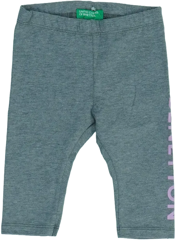 Szürke Benetton Leggings EU 68 / UK 3-6 hónap / US 3-6 hónap