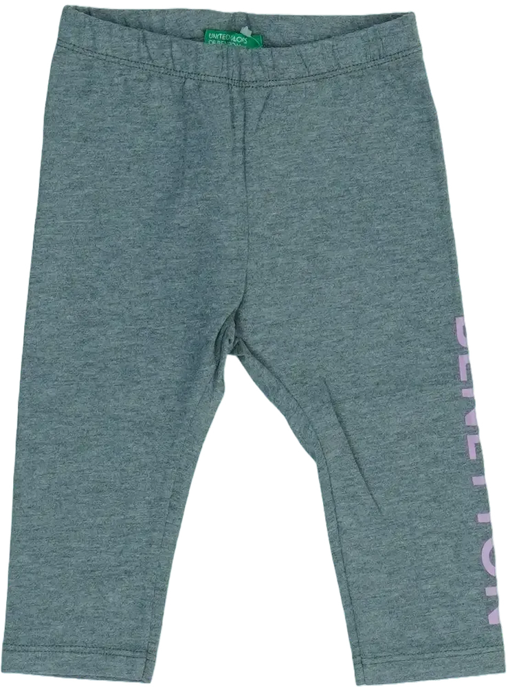 Szürke Benetton Leggings EU 68 / UK 3-6 hónap / US 3-6 hónap