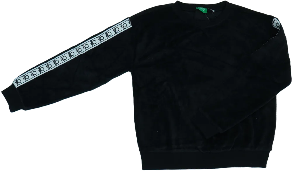 Lila Benetton Pulóver EU 128 / UK 8 év / US 8 év/M