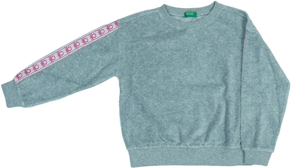 Lila Benetton Pulóver EU 110 / UK 5 év / US 5 év/XS