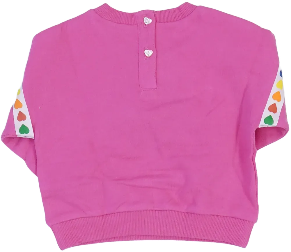 Rózsaszín Benetton Pulóver EU 68 / UK 3-6 hónap / US 3-6 hónap