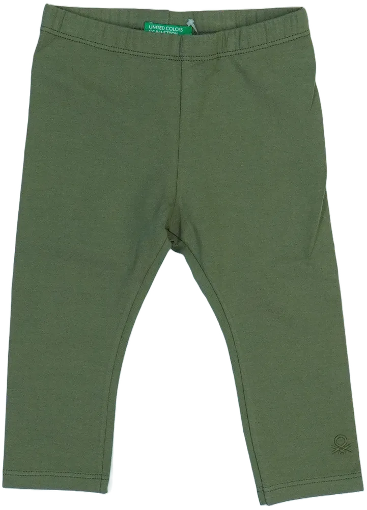 Zöld Benetton Leggings EU 80 / UK 9-12 hónap / US 12 hónap