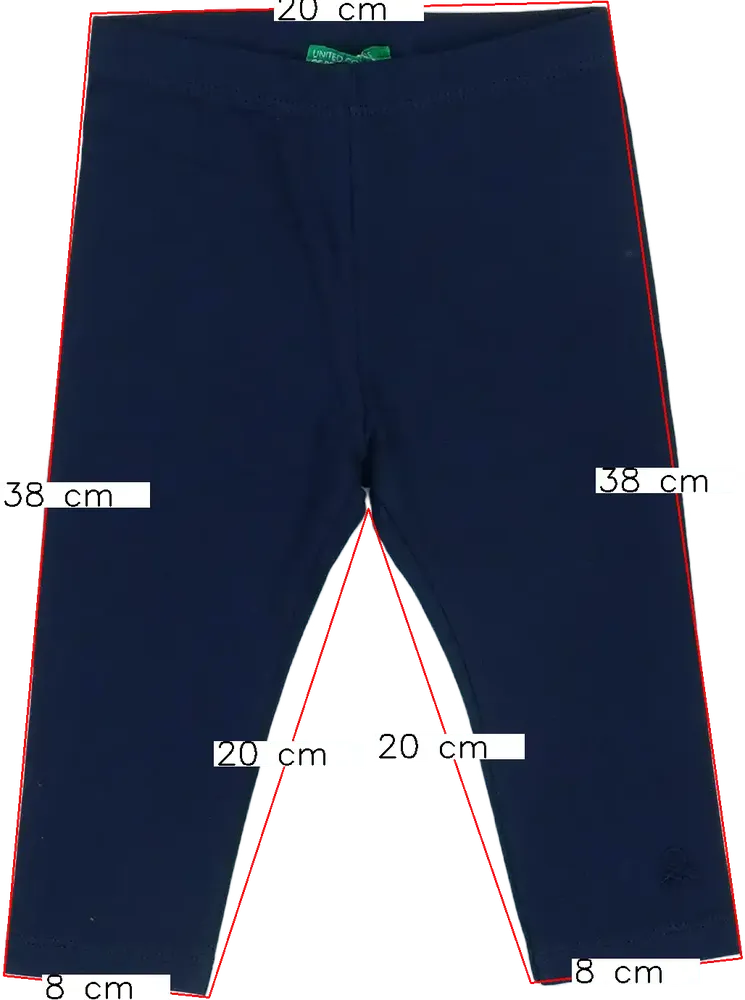 Kék Benetton Leggings EU 80 / UK 9-12 hónap / US 12 hónap