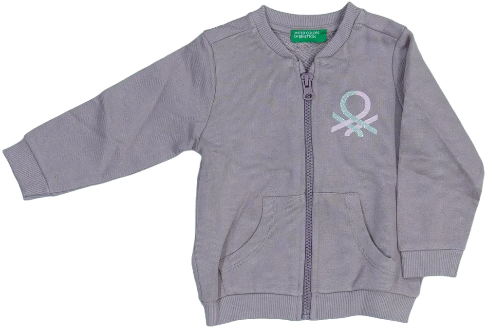 Rózsaszín Benetton Pulóver EU 80 / UK 9-12 hónap / US 12 hónap