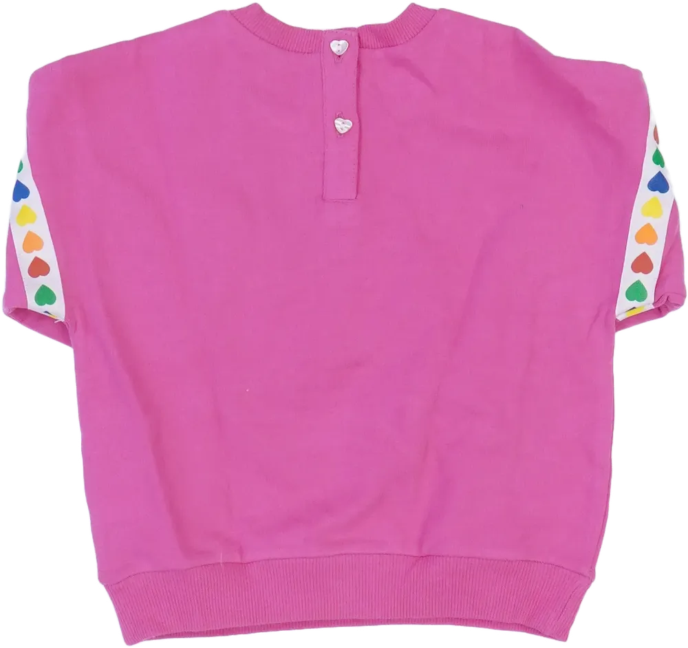 Rózsaszín Benetton Pulóver EU 86 / UK 12-18 hónap / US 18 hónap