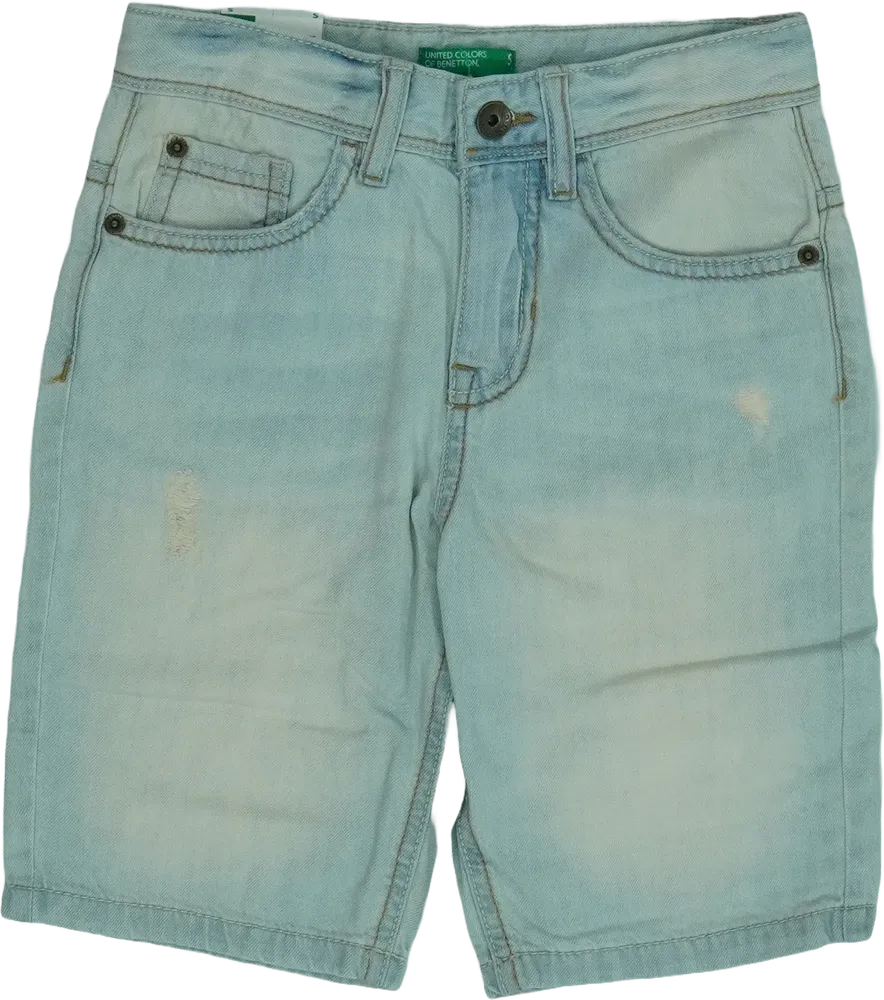 Kék Benetton Rövidnadrág EU 116 / UK 6 év / US 6 év/S