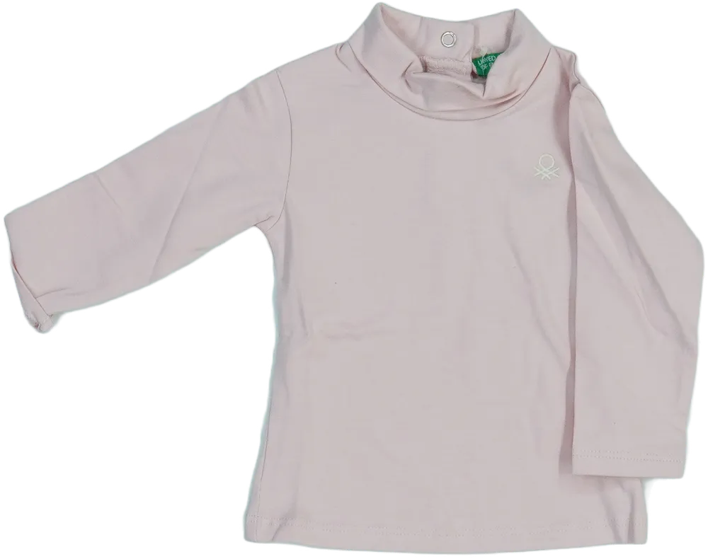 Rózsaszín Benetton Garbó EU 74 / UK 6-9 hónap / US 6-9 hónap