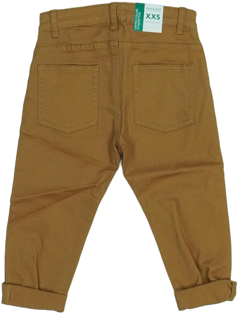 Barna Benetton Hosszúnadrág EU 104 / UK 4 év / US 4T/XS