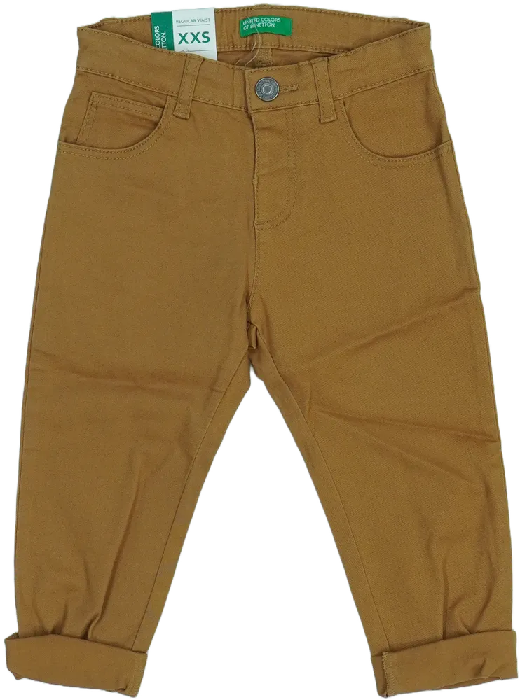 Barna Benetton Hosszúnadrág EU 104 / UK 4 év / US 4T/XS