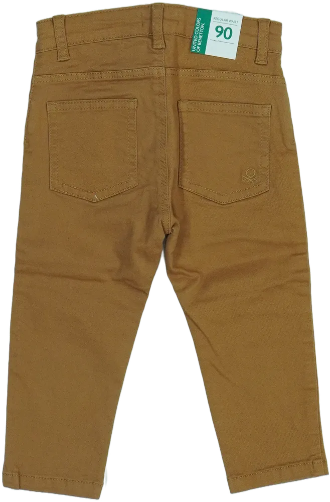 Barna Benetton Hosszúnadrág EU 92 / UK 2 év / US 2T