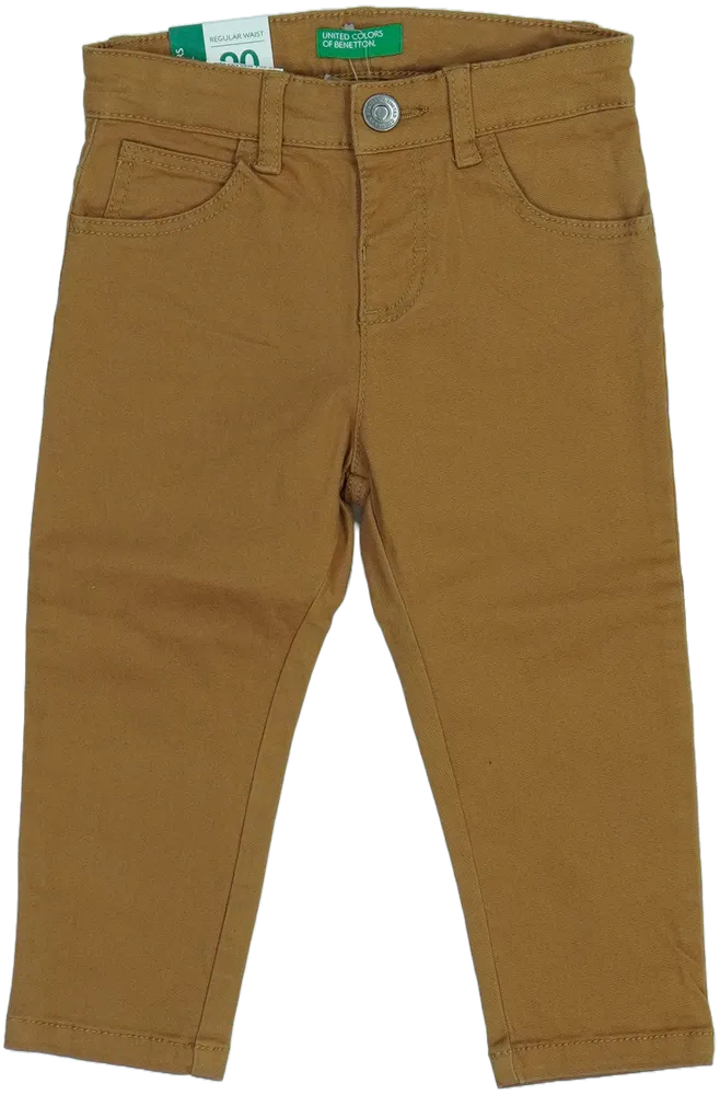 Barna Benetton Hosszúnadrág EU 92 / UK 2 év / US 2T