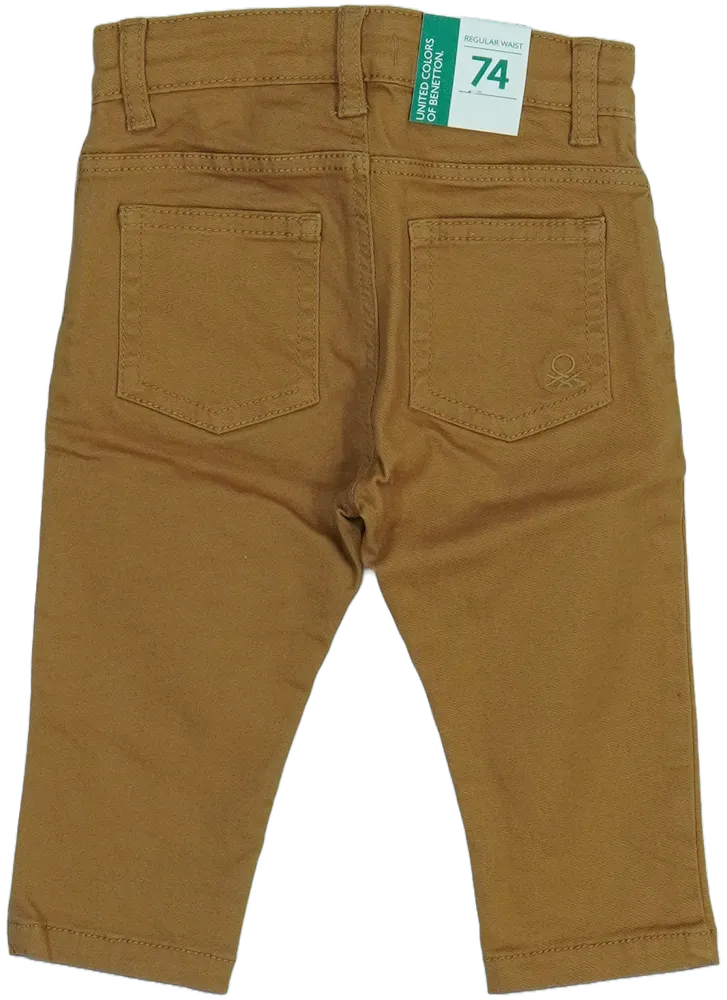 Barna Benetton Hosszúnadrág EU 80 / UK 9-12 hónap / US 12 hónap