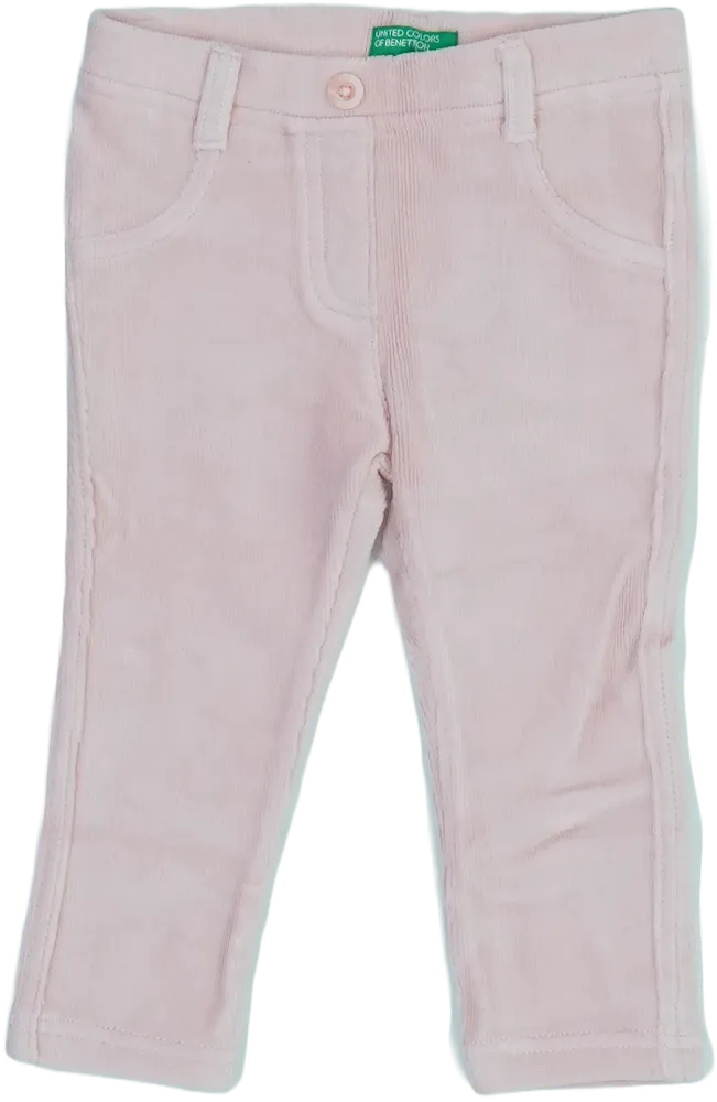 Rózsaszín Benetton Hosszúnadrág EU 80 / UK 9-12 hónap / US 12 hónap