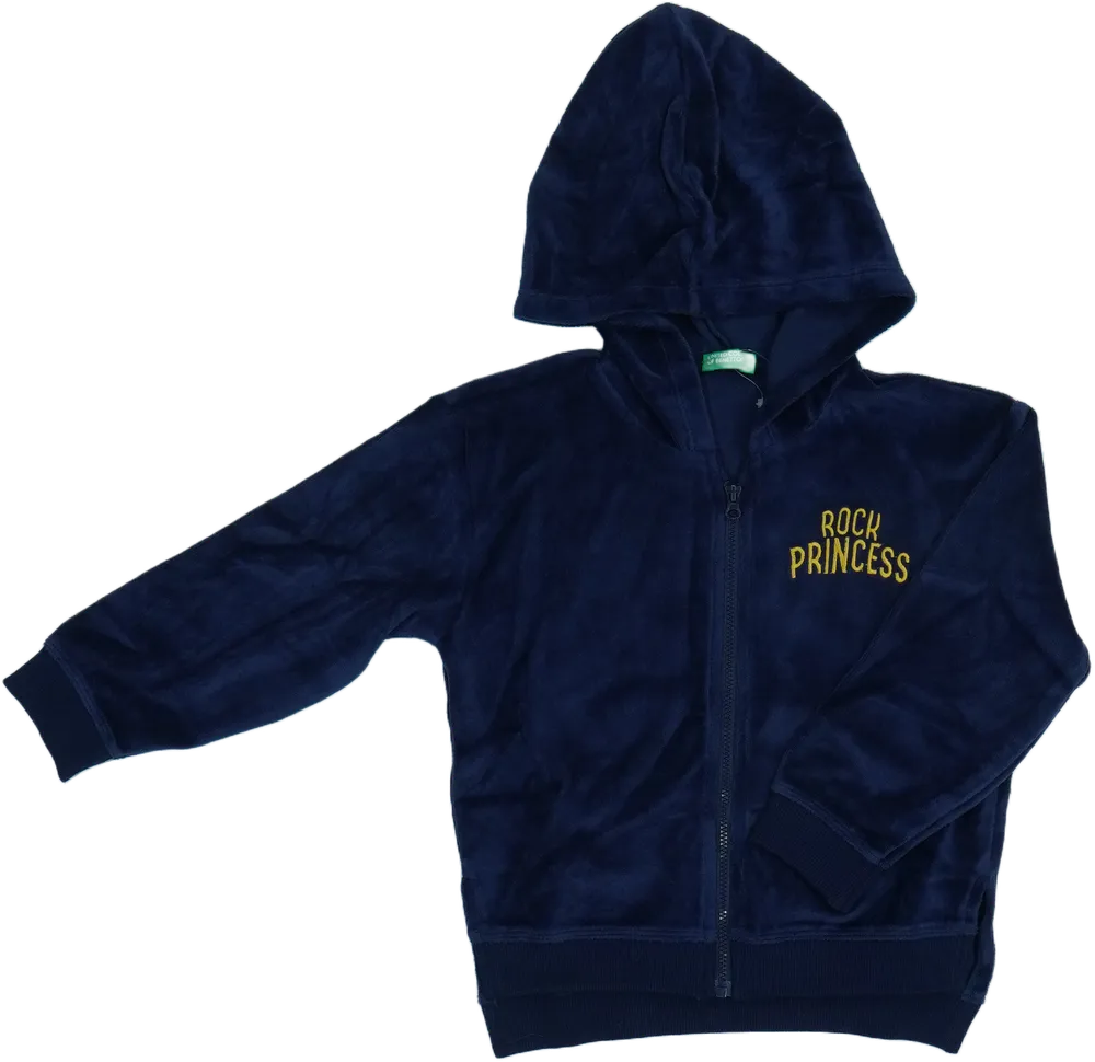 Kék Benetton Kapucnis pulóver EU 104 / UK 4 év / US 4T/XS