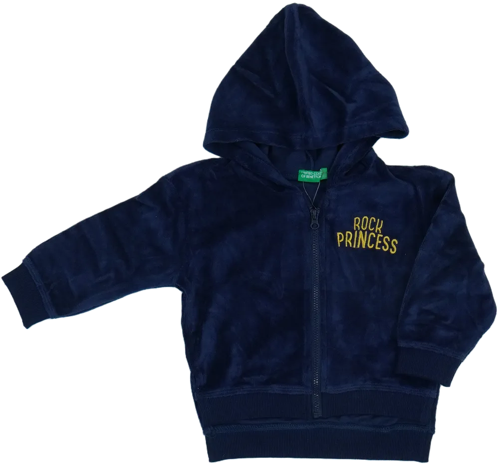 Kék Benetton Kapucnis pulóver EU 80 / UK 9-12 hónap / US 12 hónap