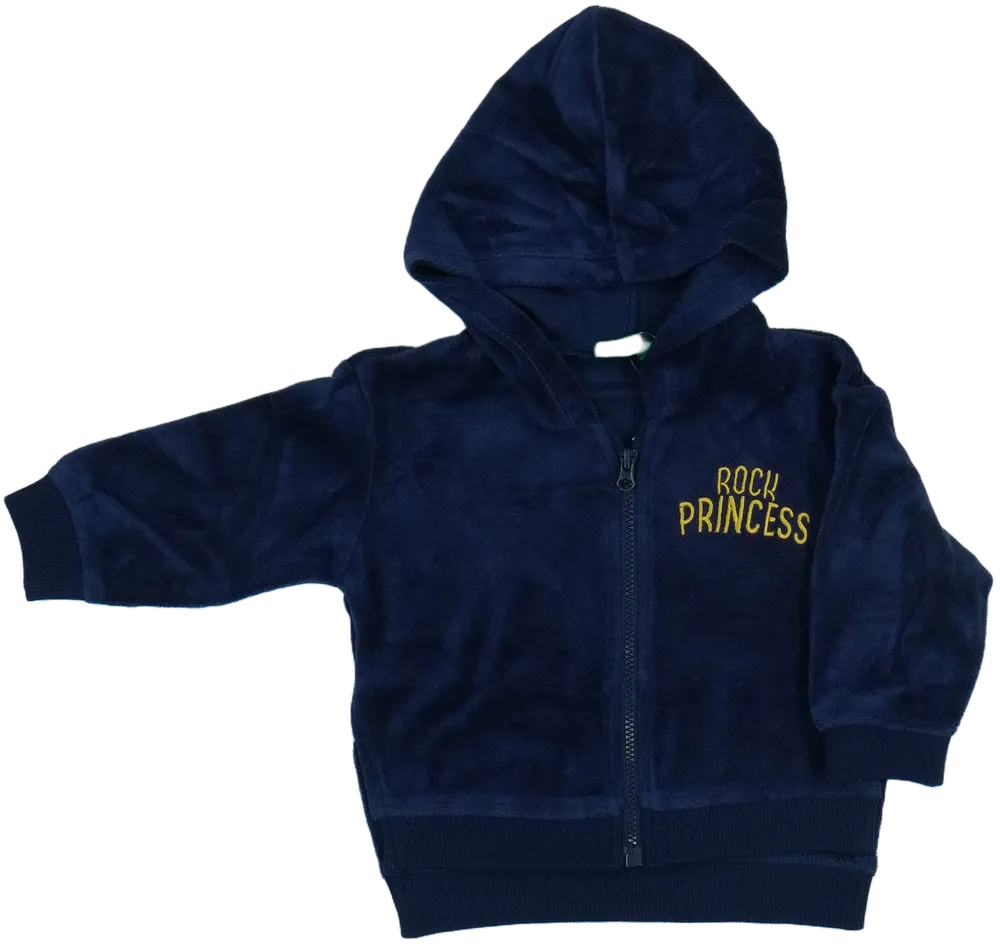 Kék Benetton Kapucnis pulóver EU 74 / UK 6-9 hónap / US 6-9 hónap