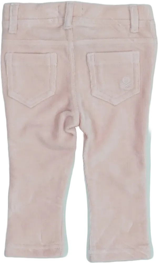 Rózsaszín Benetton Baby nadrág EU 80 / UK 9-12 hónap / US 12 hónap