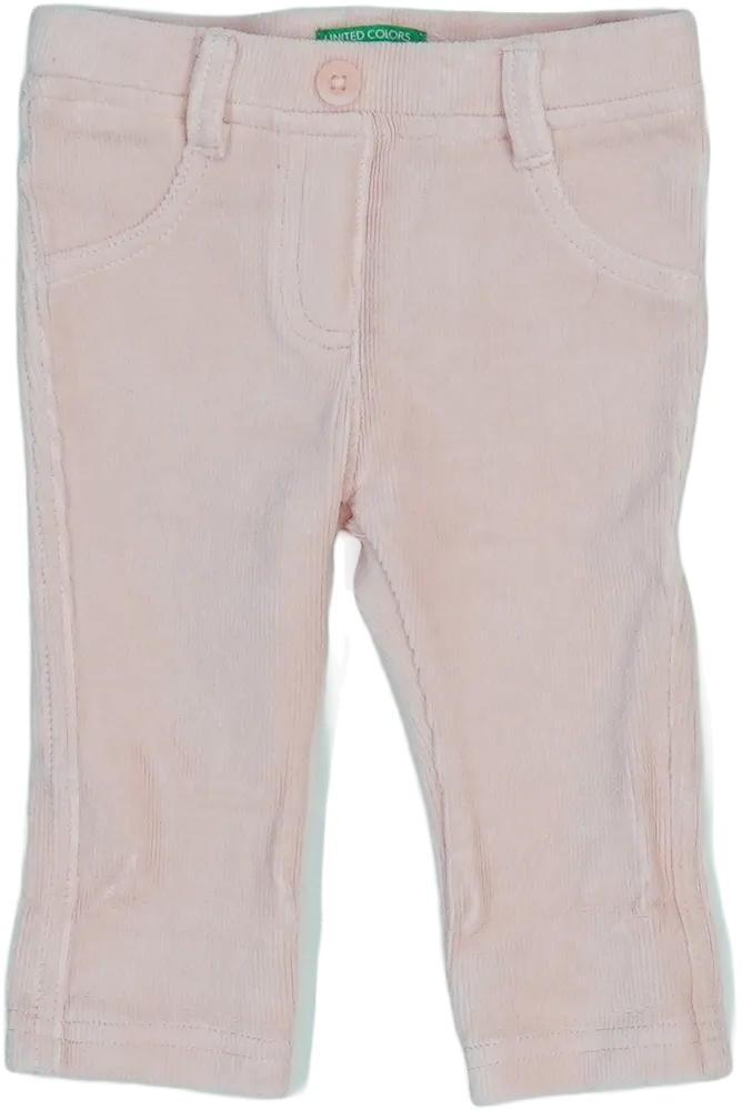 Rózsaszín Benetton Hosszúnadrág EU 74 / UK 6-9 hónap / US 6-9 hónap