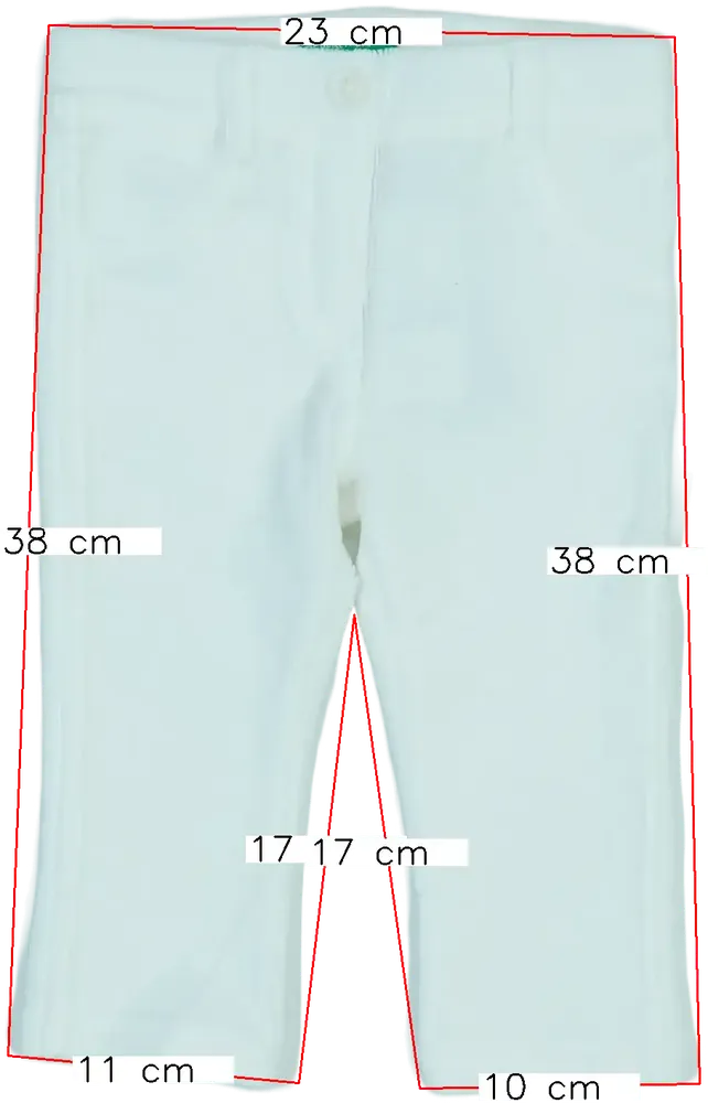 Rózsaszín Benetton Hosszúnadrág EU 74 / UK 6-9 hónap / US 6-9 hónap