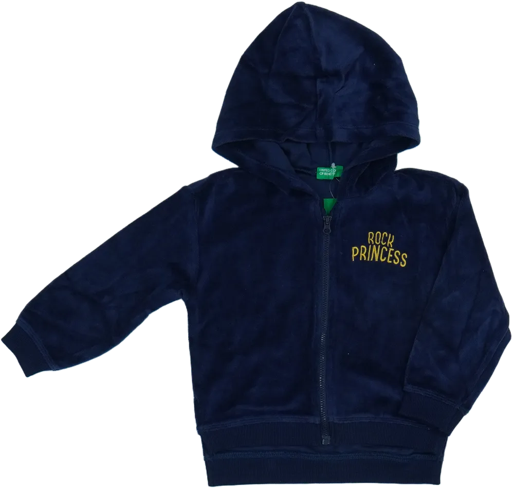 Kék Benetton Kapucnis pulóver EU 92 / UK 2 év / US 2T