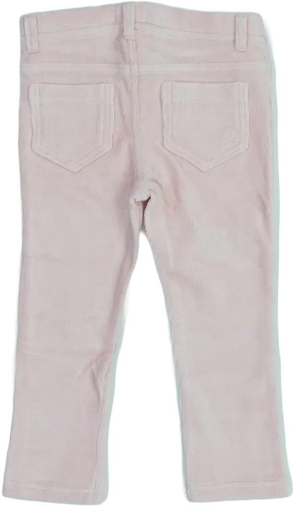 Rózsaszín Benetton Hosszúnadrág EU 98 / UK 3 év / US 3T